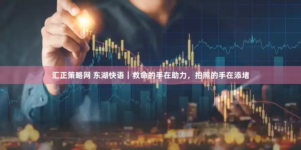 汇正策略网 东湖快语｜救命的手在助力，拍照的手在添堵