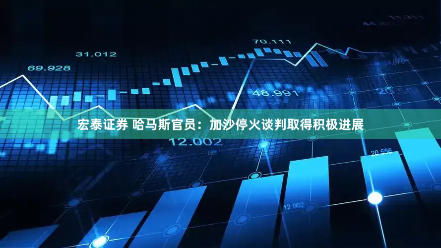 宏泰证券 哈马斯官员：加沙停火谈判取得积极进展